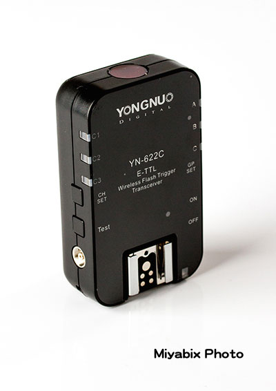 YONGNUO,YN-622C,ラジオ,スレーブ,無線,ストロボ,フラッシュ