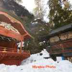 榛名神社,冬,雪