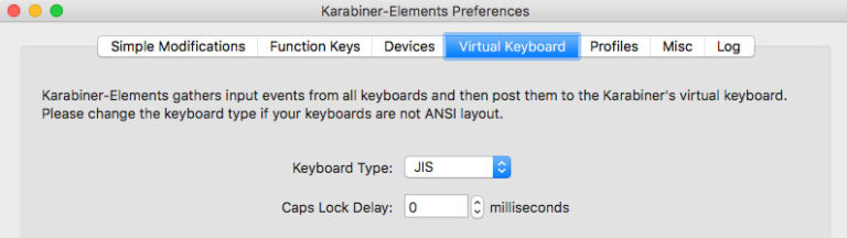 karabiner elements windows keyboard